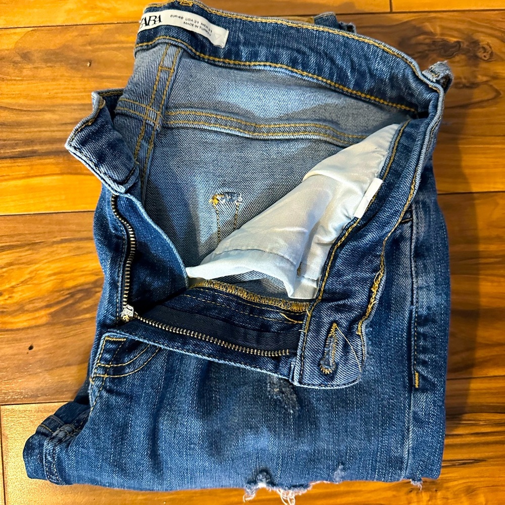 Zara 31W Skinny Jeans
